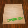 Approved Document on the Table
