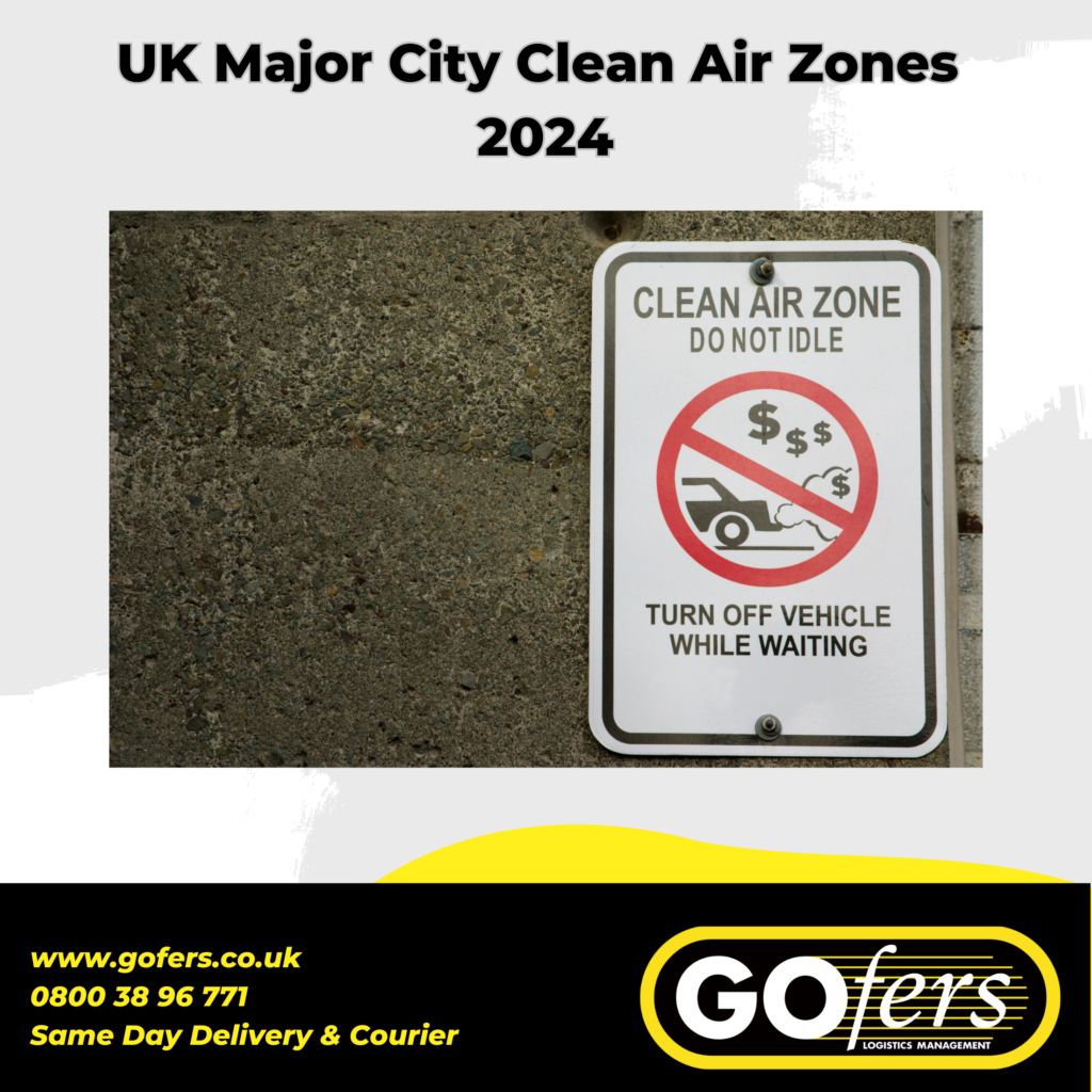 2024 List of UK Major City Clean Air Zones | GOfers